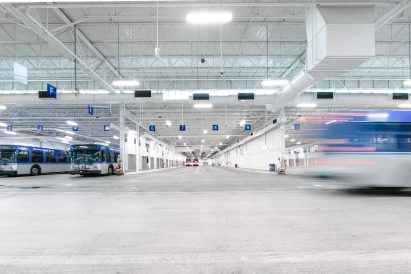 View of bus terminal