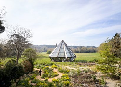 Greenhouse in Woolbeding Gardens