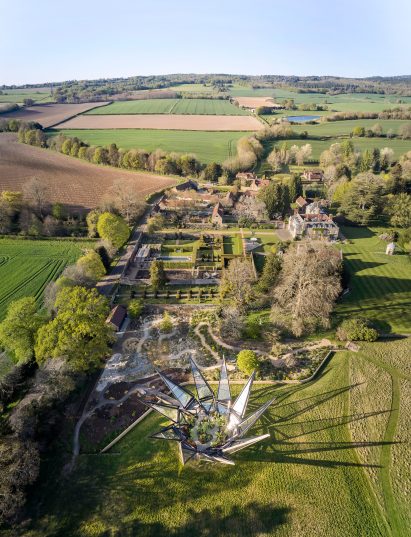 Aerial view of Woolbeding Estate