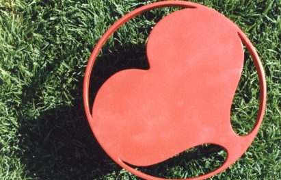 Lucia Eames heart stool