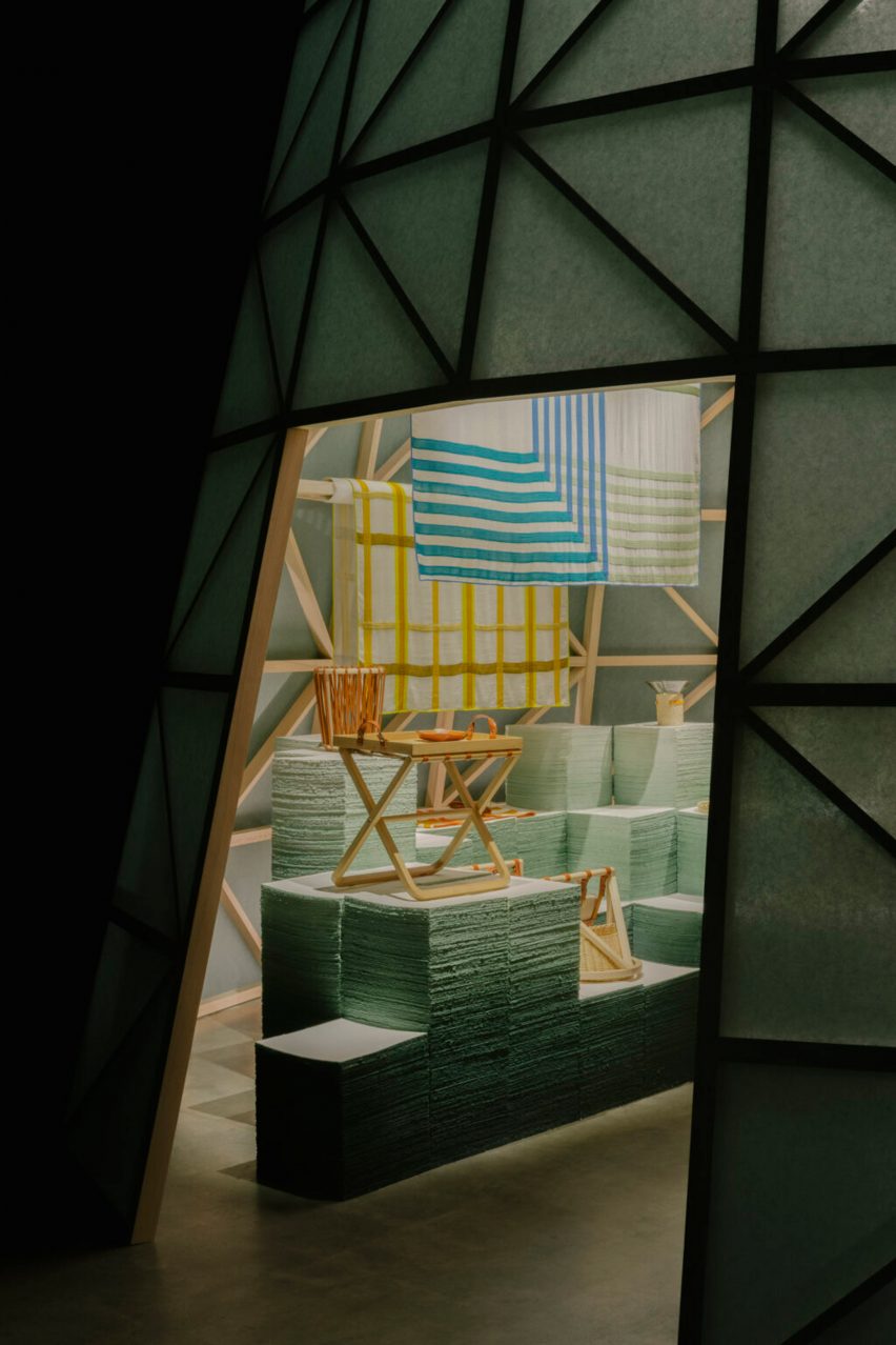 Hermès Milan design week water tower installation