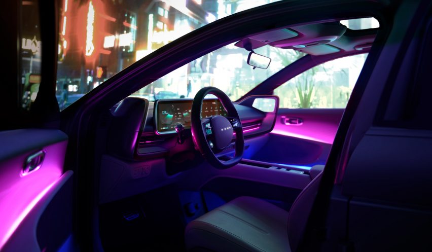 Interior of Hyundai Ioniq 6
