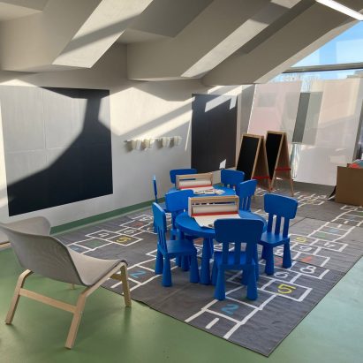 IKEA Blue Dot shelter