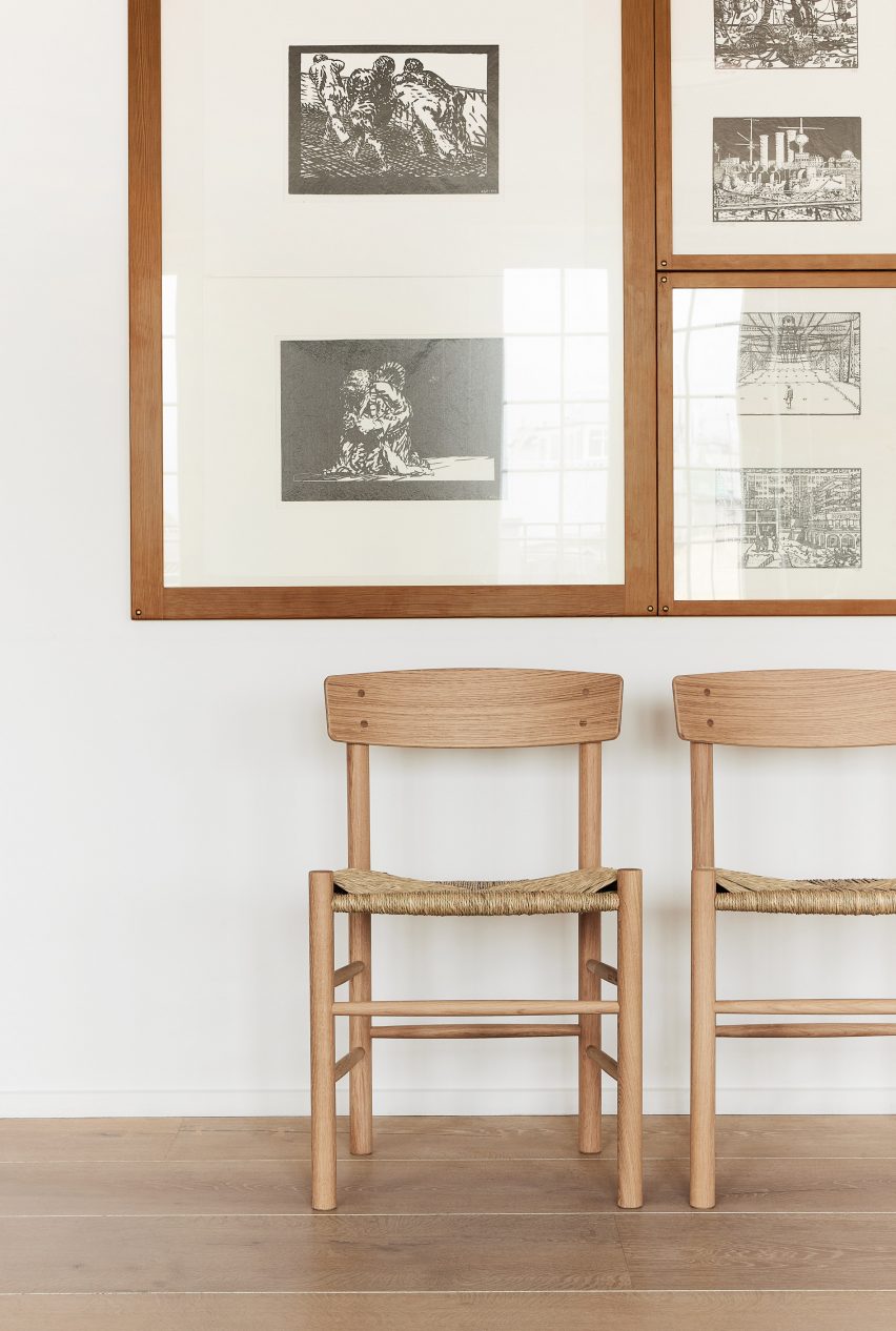 J39 Mogensen anniversary chair by Børge Mogensen for Fredericia