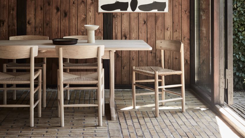 J39 Mogensen chair by Børge Mogensen for Fredericia