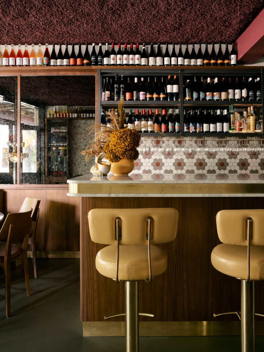 Interior of Jane bar in Surry Hills, Sydney designed by Luchetti Krelle