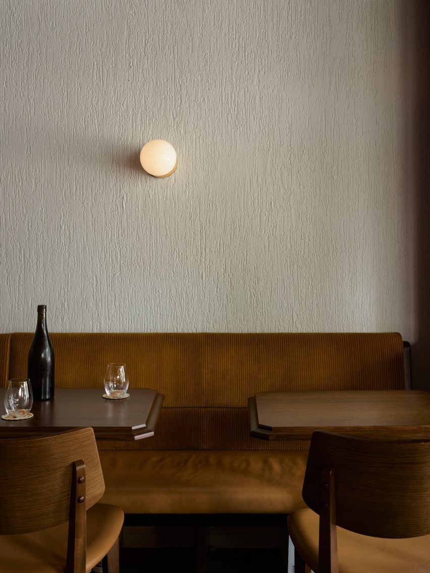 Interior of Jane bar in Surry Hills, Sydney designed by Luchetti Krelle