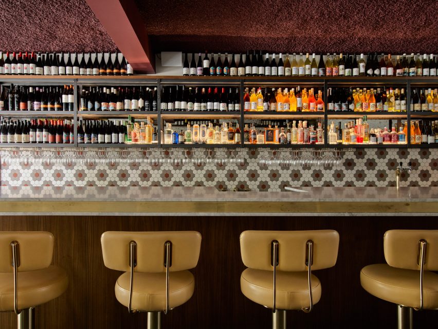Interior of Jane bar in Surry Hills, Sydney designed by Luchetti Krelle