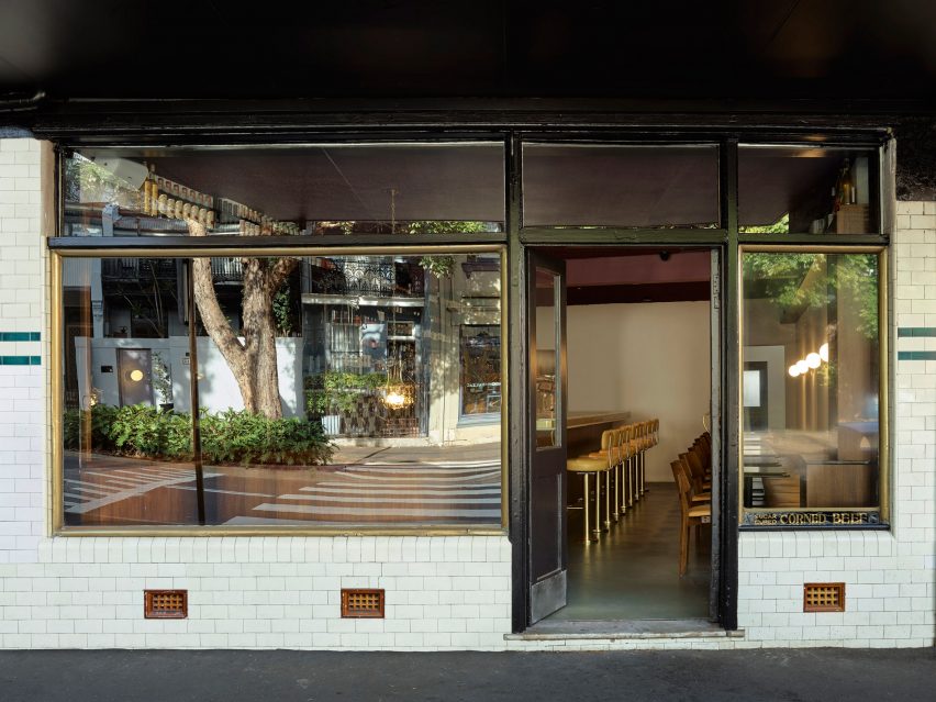 Interior of Jane bar in Surry Hills, Sydney designed by Luchetti Krelle
