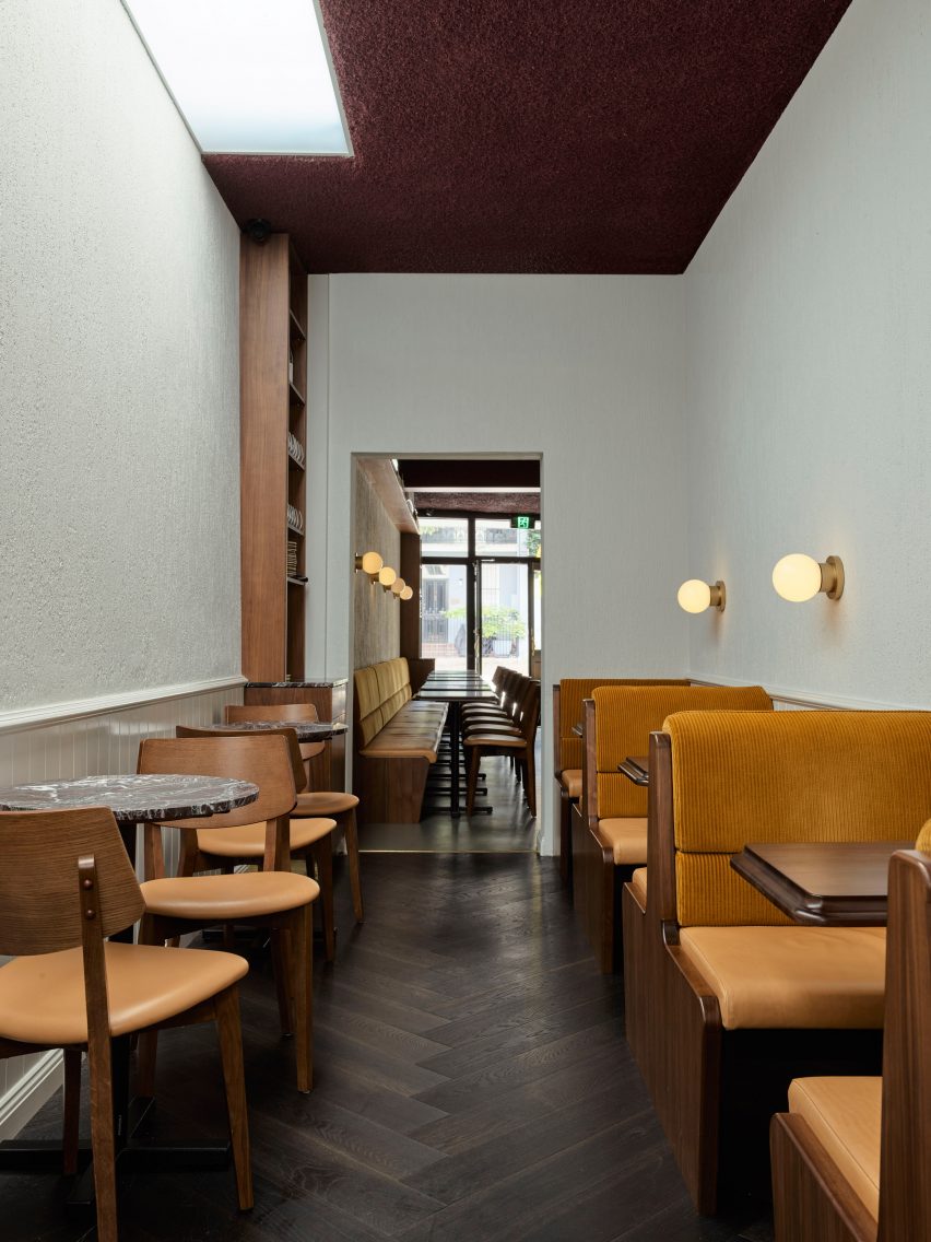 Interior of Jane bar in Surry Hills, Sydney designed by Luchetti Krelle