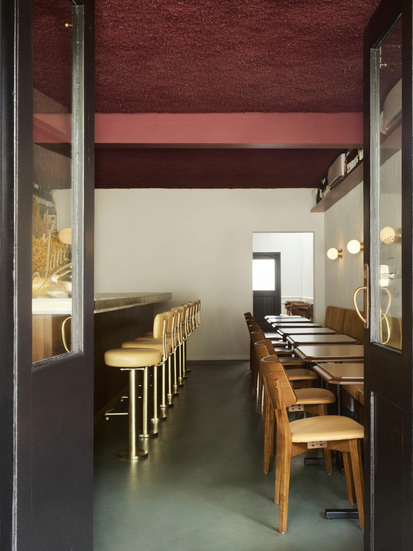Interior of Jane bar in Surry Hills, Sydney designed by Luchetti Krelle
