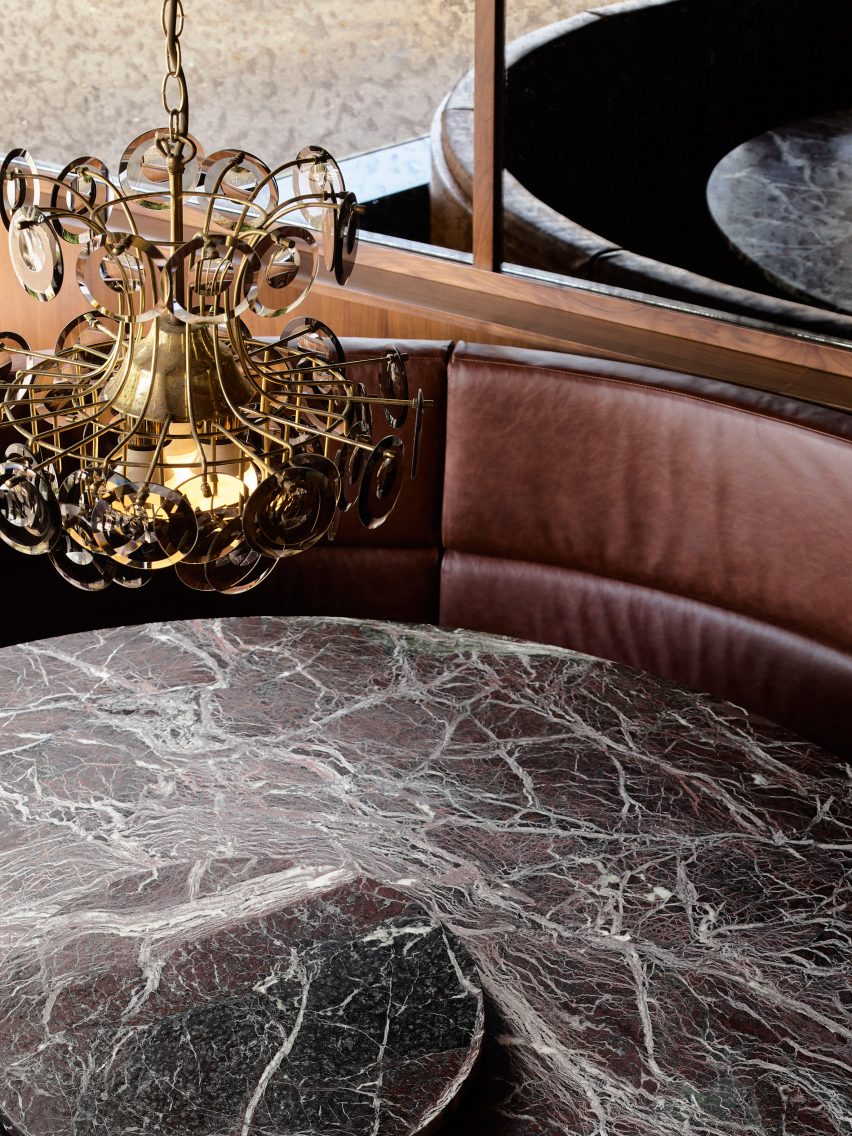 Interior of Jane bar in Surry Hills, Sydney designed by Luchetti Krelle