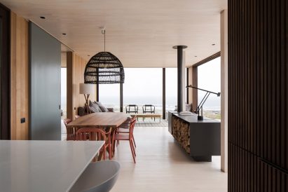 Open-concept living area
