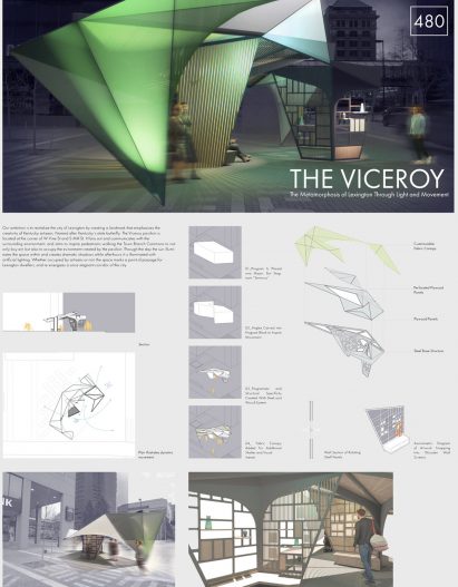 An architectural render project