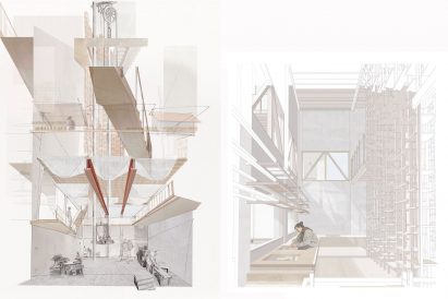 Image of a student Interior Design project from Kingston School of Art