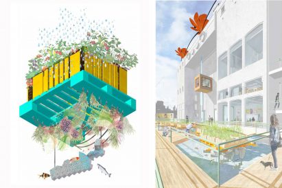 Image of a student Interior Design project from Kingston School of Art