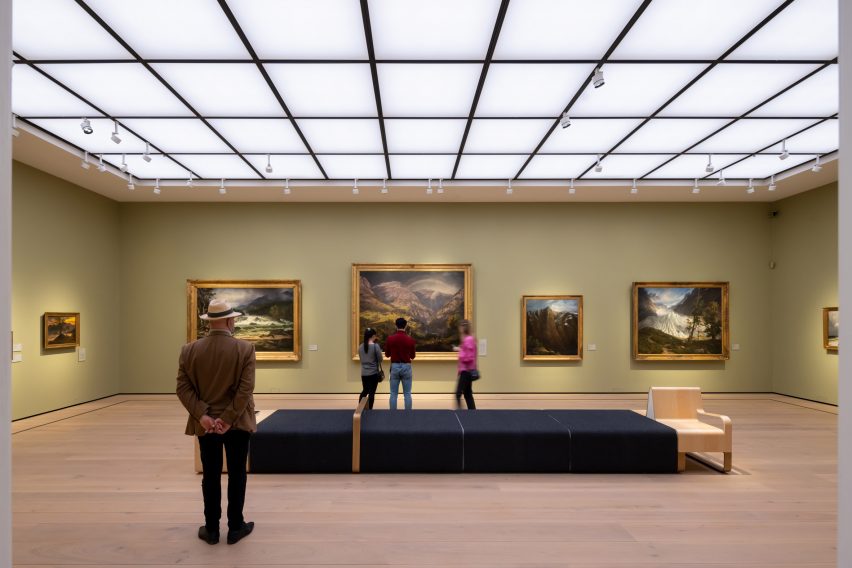 National Museum of Norway is a building that was designed by Klaus Schuwerk of Kleihues + Schuwerk Architects
