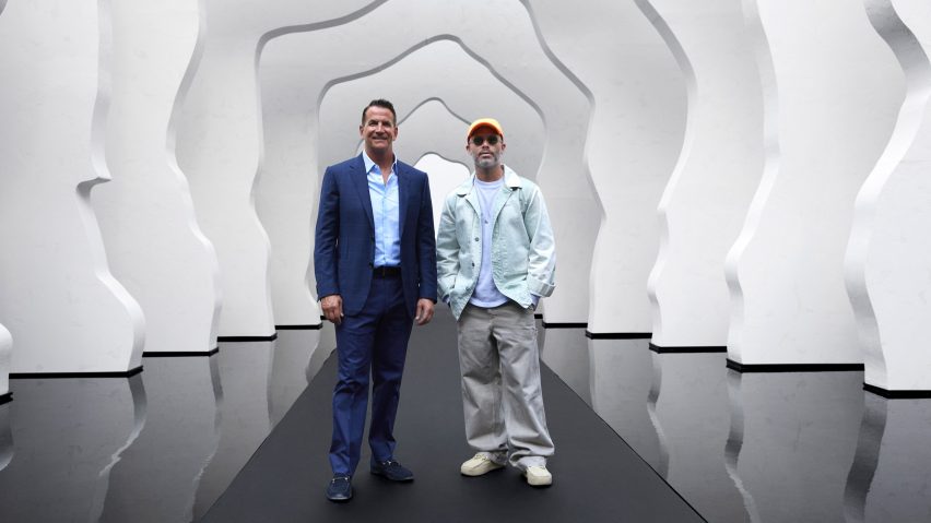 Daniel Arsham creates a “portal experience” installation for Kohler in Milan