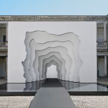 Daniel Arsham creates a “portal experience” installation for Kohler in Milan