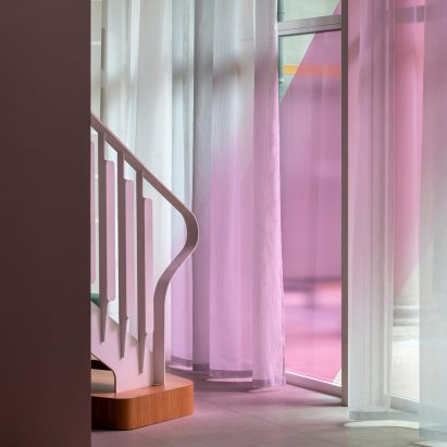 Pink curtains by Alain Biltereyst Kavdrat's Quotes collection