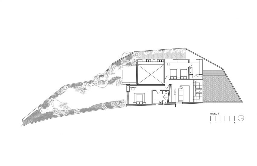 Level one floor plan