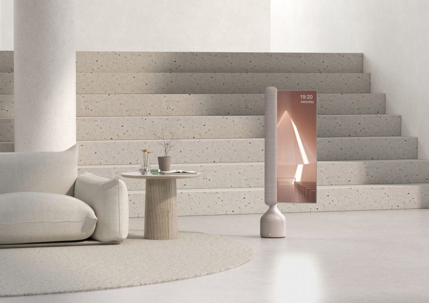 Rendering of Totem soundbar by Studio Booboon