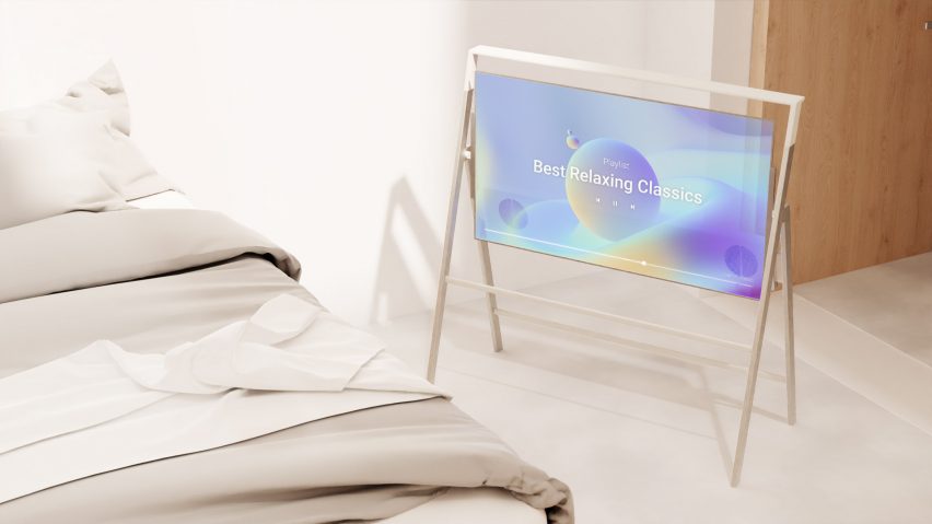 Rendering of Easel display by Hyeona Kim and WooSeok Lee