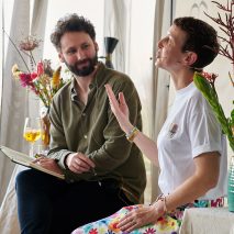 Liganova Salone Club with Sarah Andelman and Ben Hobson at Milan design week 2022