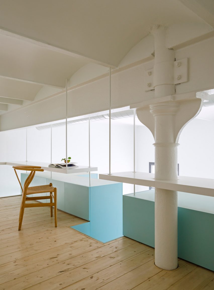 Mezzanine of Loft in Poblenou by Neuronalab