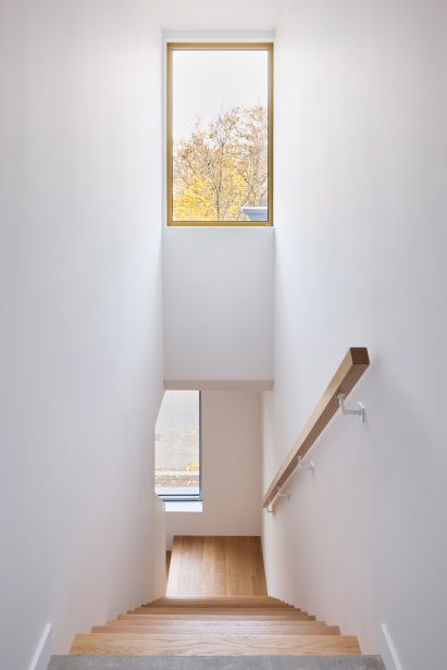 White walls in apartment