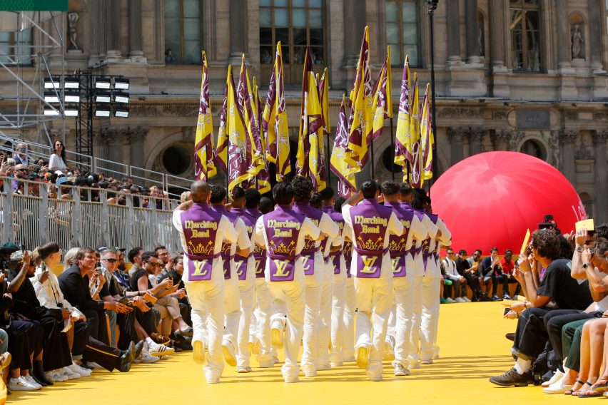 Louis Vuitton Spring Summer 2023 was shown at the Louvre during Paris Fashion Week
