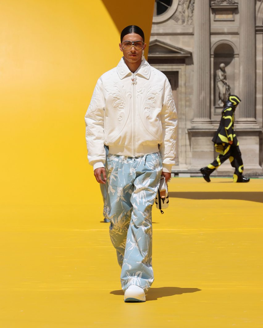 Louis Vuitton Spring Summer 2023 was shown at the Louvre during Paris Fashion Week