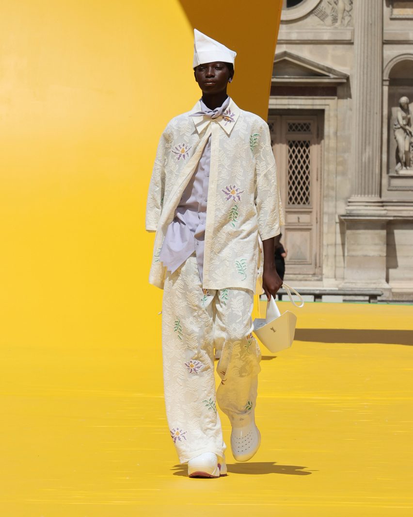 Louis Vuitton Spring Summer 2023 was shown at the Louvre during Paris Fashion Week
