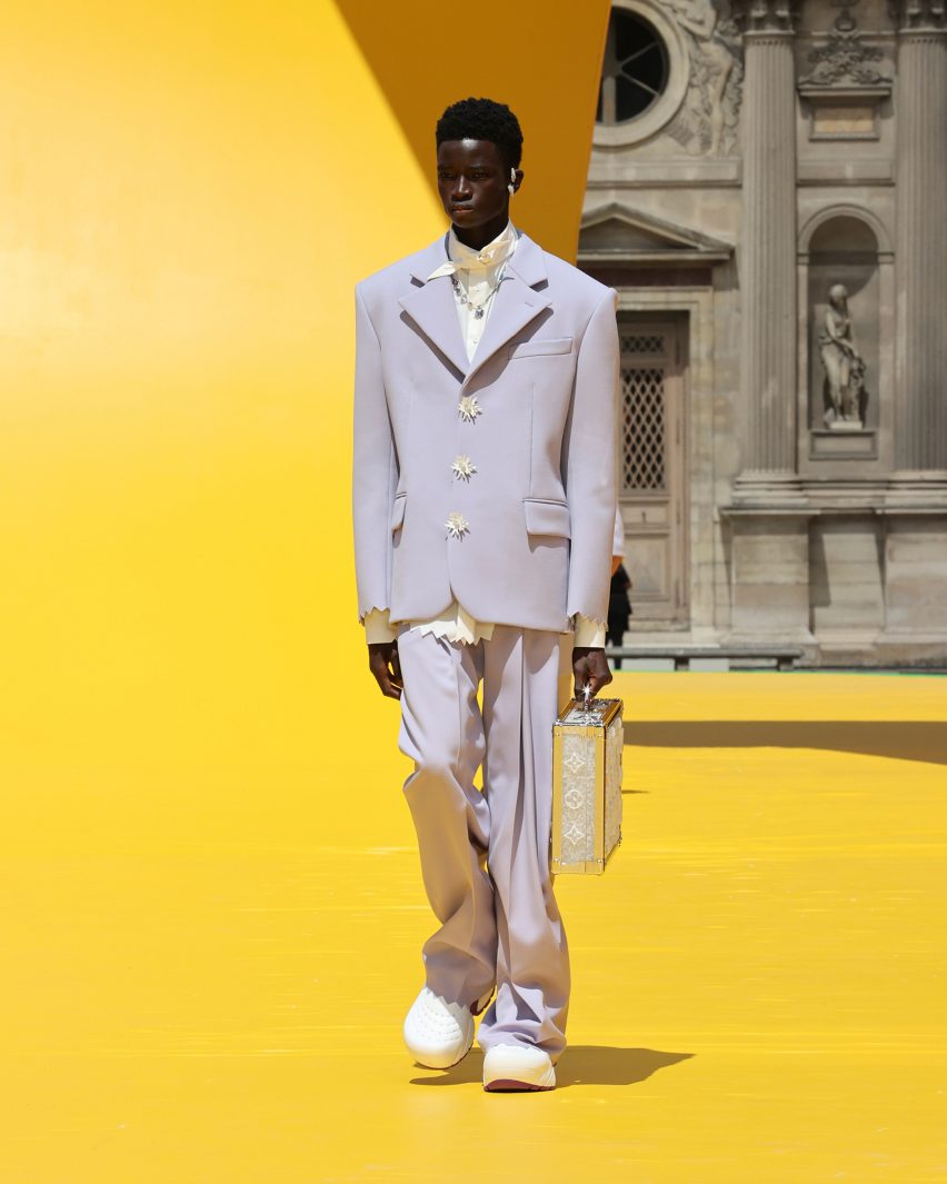 Louis Vuitton Spring Summer 2023 was shown at the Louvre during Paris Fashion Week