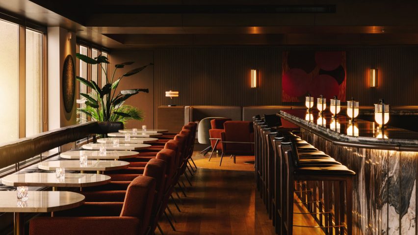 Major Tom restaurant interior