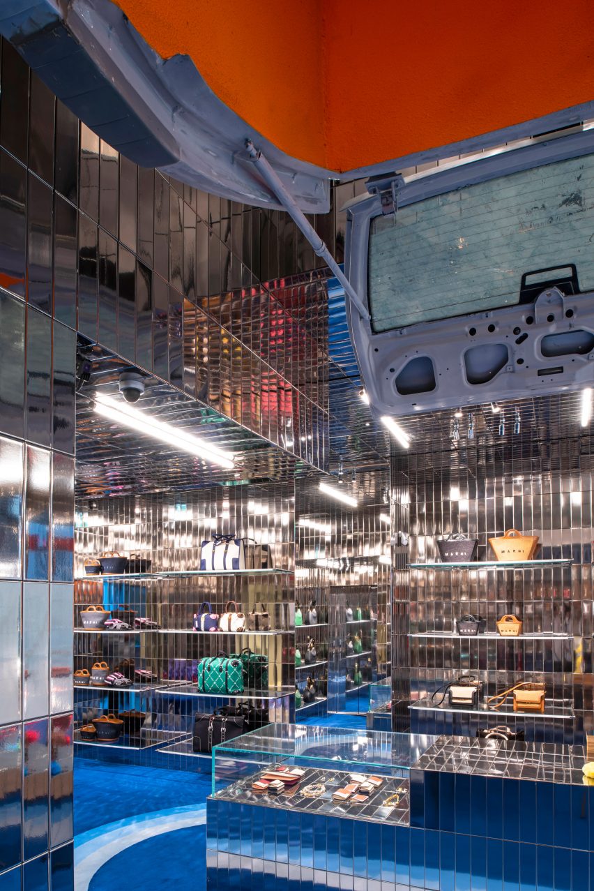 Brinkworth and The Wilson Brothers create installation inside Marni's flagship store in Milan