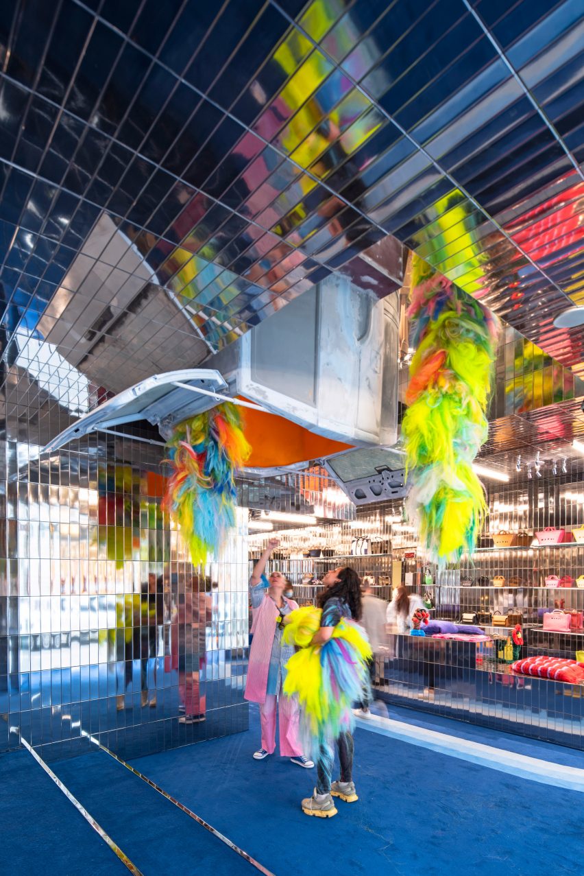 Brinkworth and The Wilson Brothers create installation inside Marni's flagship store in Milan