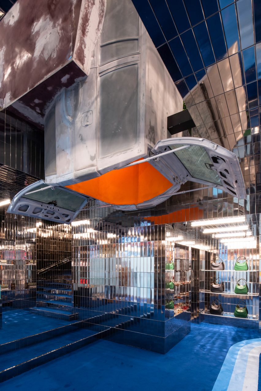 Brinkworth and The Wilson Brothers create installation inside Marni's flagship store in Milan