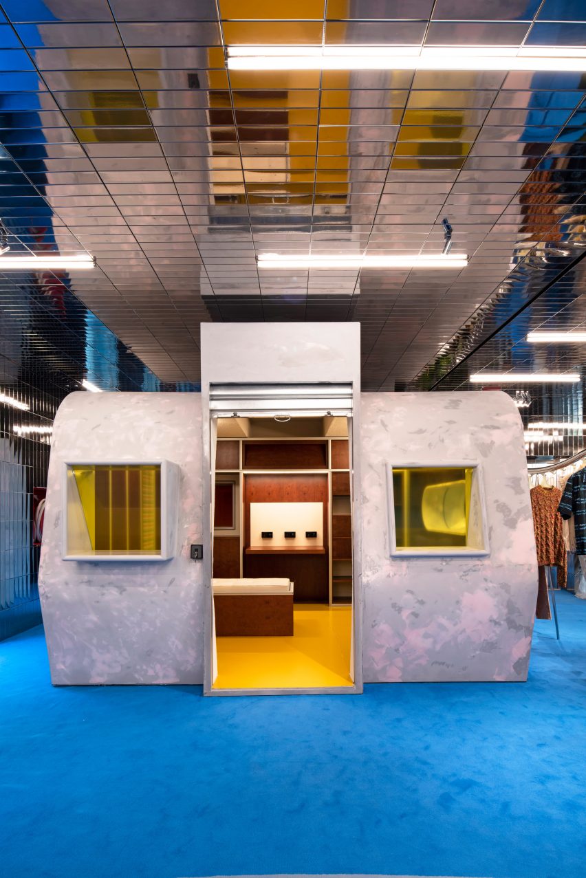 Brinkworth and The Wilson Brothers create installation inside Marni's flagship store in Milan