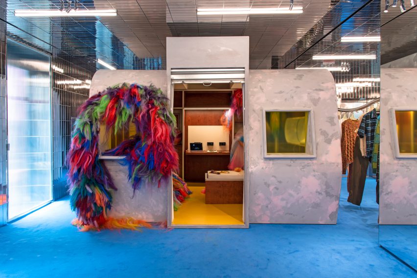 Brinkworth and The Wilson Brothers create installation inside Marni's flagship store in Milan