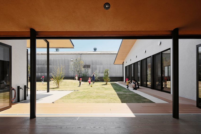 Interior of MS Kindergarten and Nursery by Hibinosekkei + Youji no Shiro