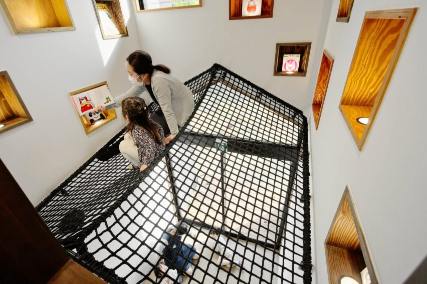 Interior of MS Kindergarten and Nursery by Hibinosekkei + Youji no Shiro