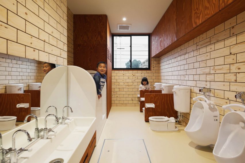 Interior of MS Kindergarten and Nursery by Hibinosekkei + Youji no Shiro