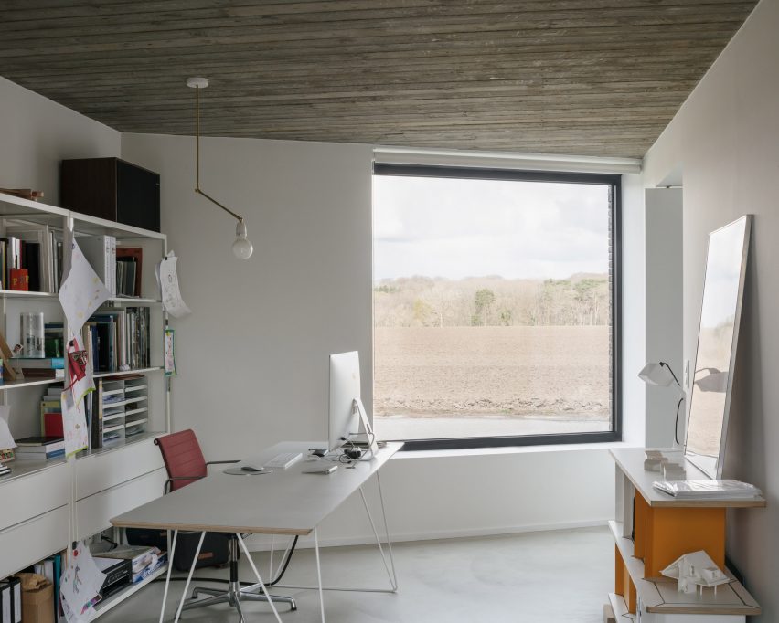 Interior of house by DeDal Architectes