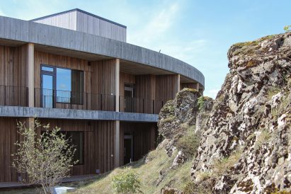 Exterior of care home by Loop Architects