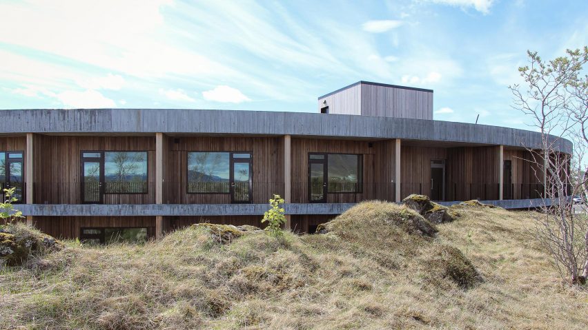 Loop Architects completes ring-shaped nursing home for dementia patients in Iceland