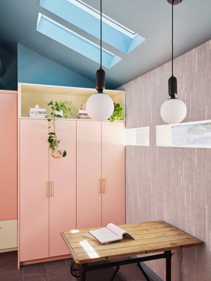 Skylights in private room