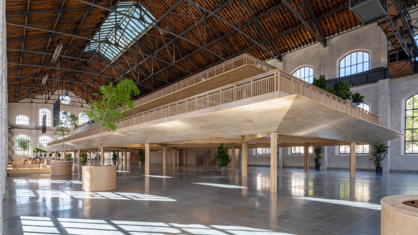 Interior of Ombú offices by Foster + Partners