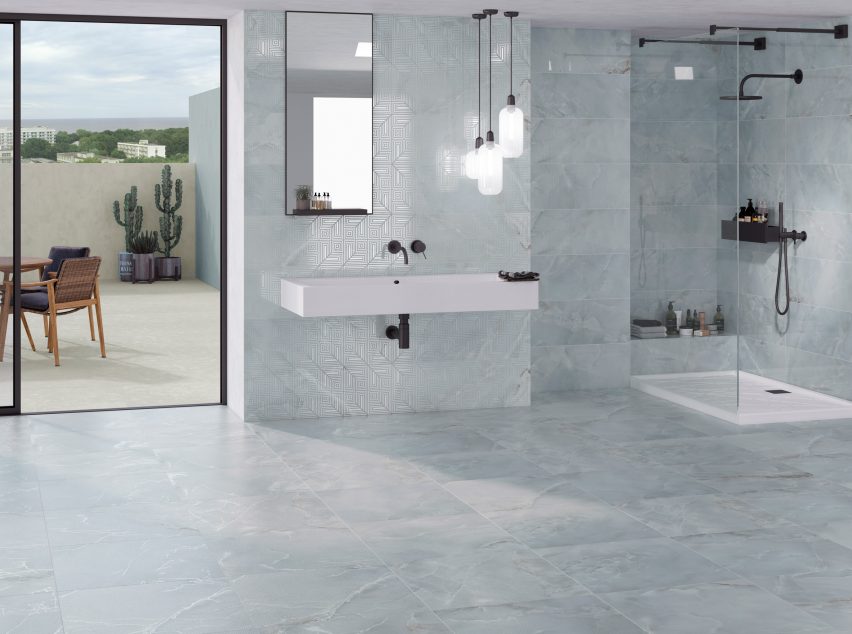 Onyx Lux tiles by Azteca