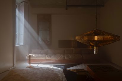 A living room interior by Dimore Studio